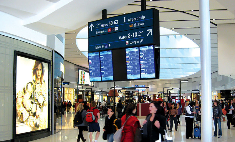 Sydney Airport International Terminal Shops SYD X Now Open